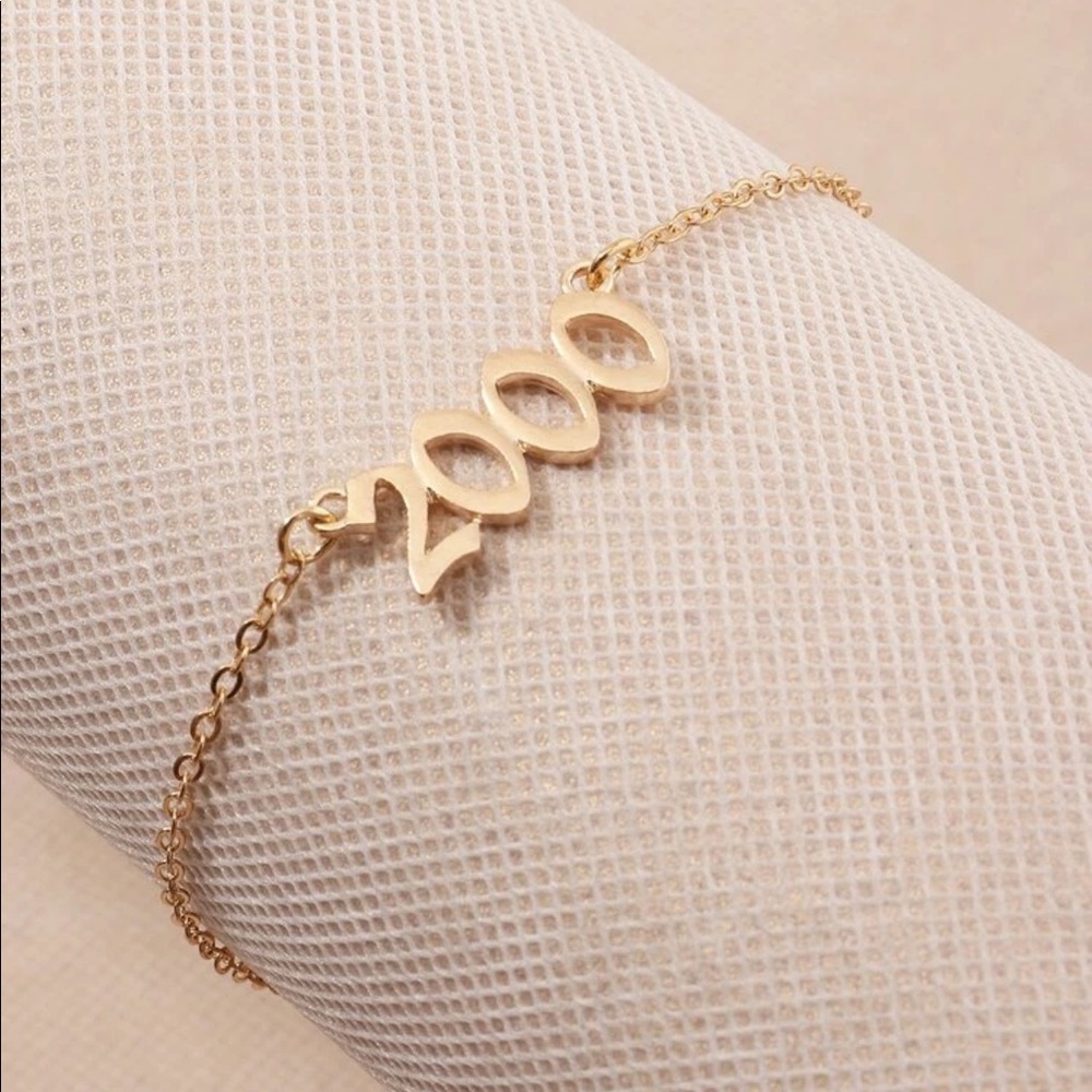 LAST ONE SALE 2000 Birth Year Anklet / Bracelet - Picture 2 of 5